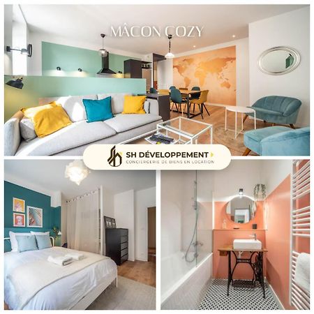 Macon Cozy / Appartement Central 100M² / 8 Pers Екстер'єр фото
