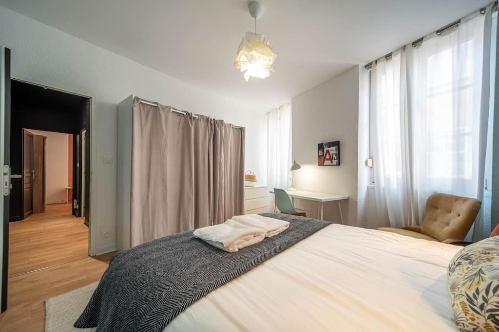 Macon Cozy / Appartement Central 100M² / 8 Pers Екстер'єр фото