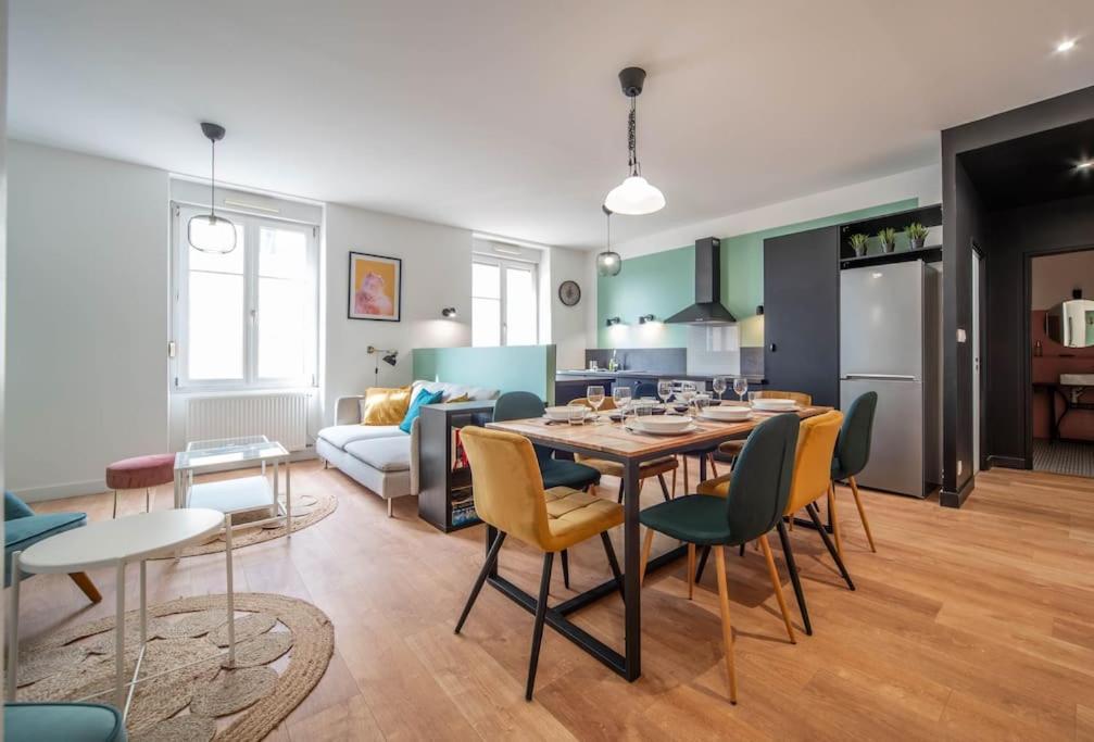Macon Cozy / Appartement Central 100M² / 8 Pers Екстер'єр фото