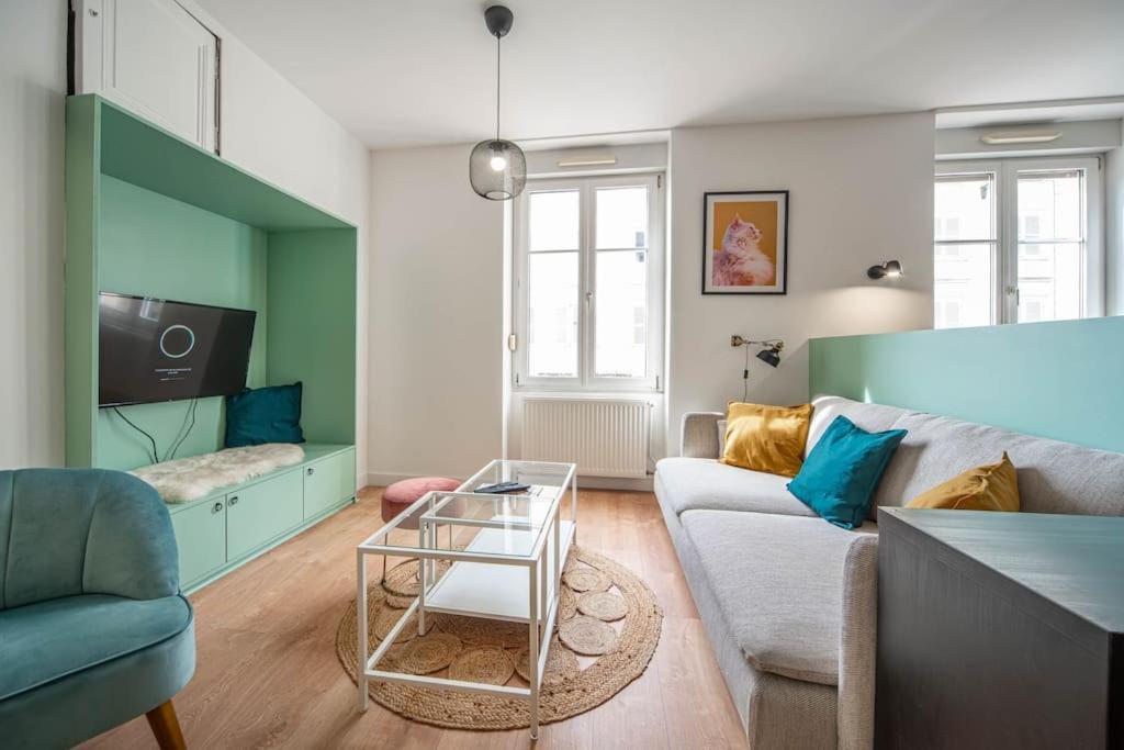 Macon Cozy / Appartement Central 100M² / 8 Pers Екстер'єр фото