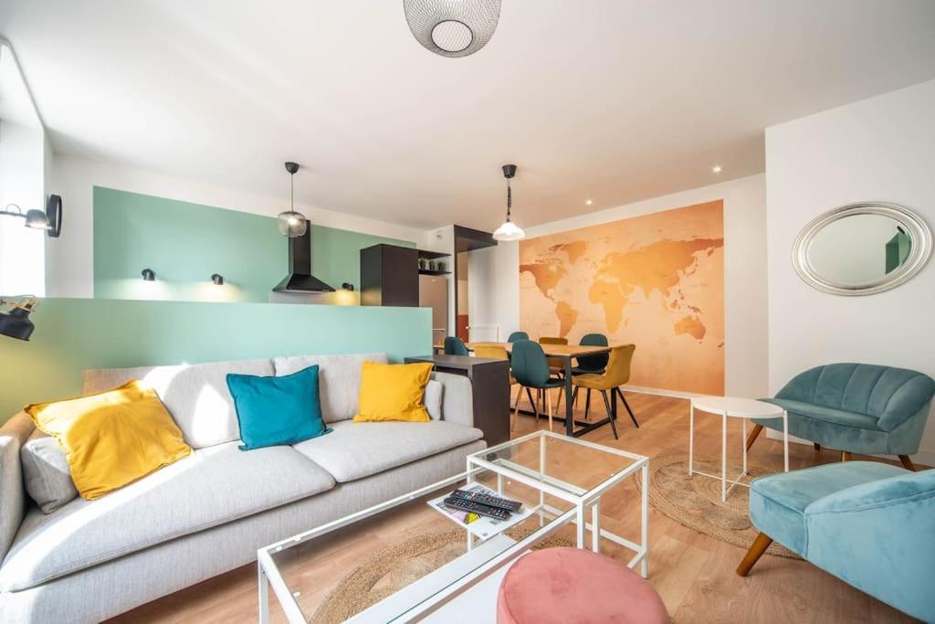 Macon Cozy / Appartement Central 100M² / 8 Pers Екстер'єр фото